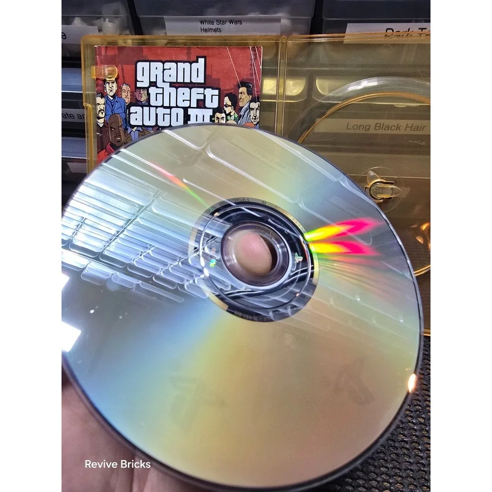 Grand Theft Auto III GTA 3 (Sony PlayStation 2 PS2) Game & Manual Tested Working